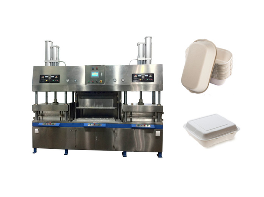 เครื่องทํากล่องอาหารกลางวัน Clamshell ที่มีประสิทธิภาพ มีใบรับรอง CE กําลัง 3.5KW