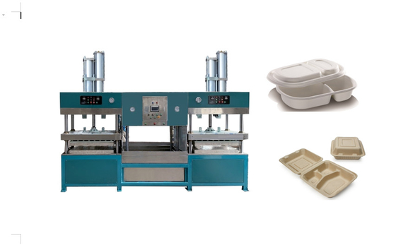 1100mm x 800mm Machine Molding Area เครื่องจักรแผ่นชานอ้อยอ้อย