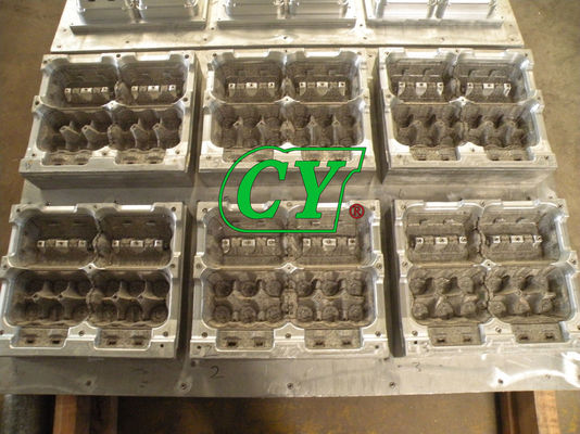 แม่พิมพ์เยื่อกระดาษทองแดงอลูมิเนียม Diogradable รีไซเคิลกล่องไข่