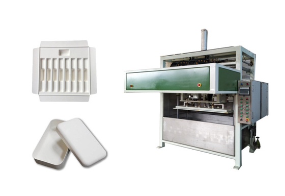 รีไซเคิลเยื่อกระดาษไฟเบอร์สมาร์ทเครื่องบรรจุภัณฑ์ไฮเอนด์ Wet Press